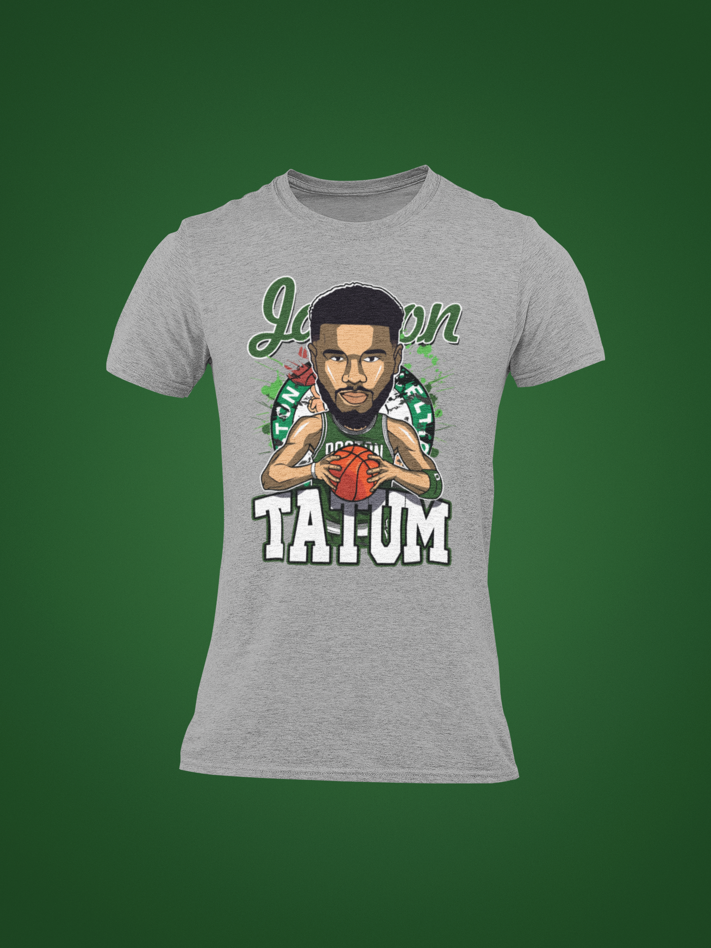 Celtics Tatum Heather Gray